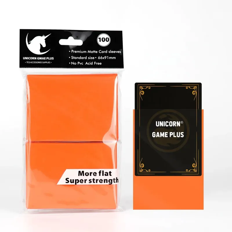 100 peças 2.5 "x 3.5" mangas de cartão de negociação premium 66x91mm cartas de jogo de tabuleiro de tamanho padrão para mtg magic Gathering cartão de jogo lorcana