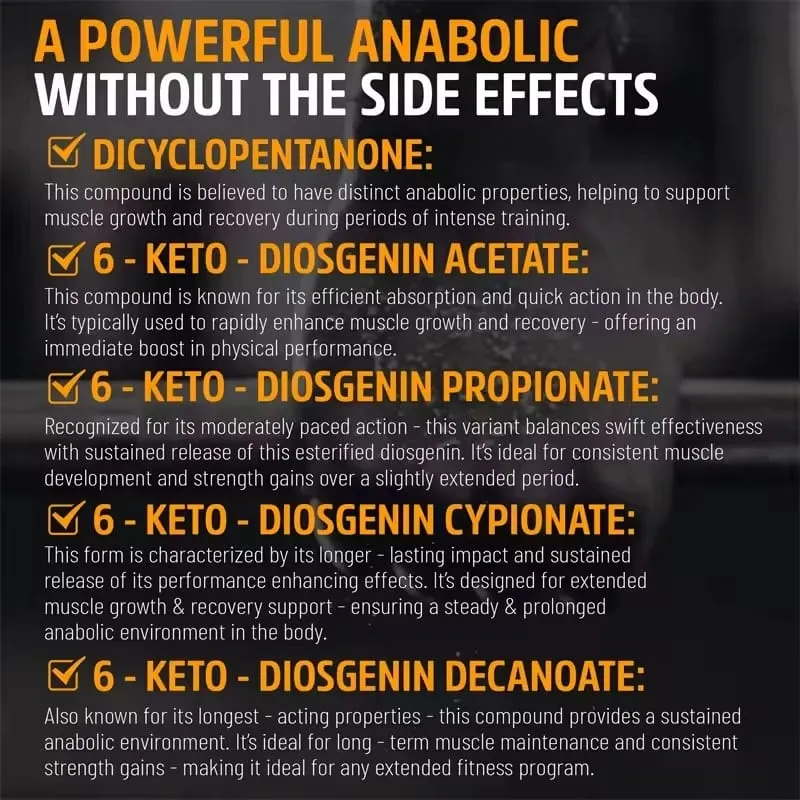 Buy 1 Get 1 Free! Anabol Hardcore Supplement for Muscle Growth Improved Endurance Stress and Mood Relief and Overall Health