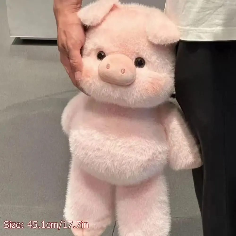 New Design Soft Pig Stuffed Animal Plush Pillow Emotional Support Cute Plush Toy 17.7inch Plush Pillow