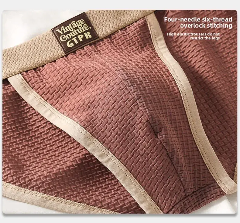 3 pcs Vintage Men High Cut Nylon Briefs Ice Silk Mesh Cool Underpants Soft Breathable Quick Dry Mens Underwear