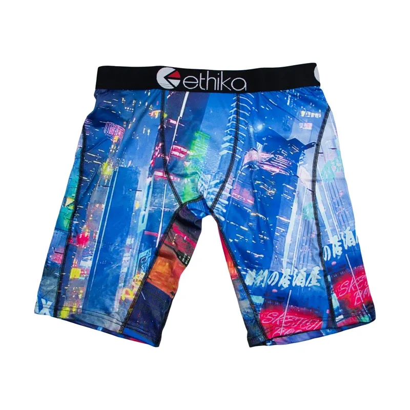 1Pcs Men Underwear Breathable Summer Swimming Mens Boxershorts Panties Plus Size S-3XL Man Underpants Men's Boxers Briefs
