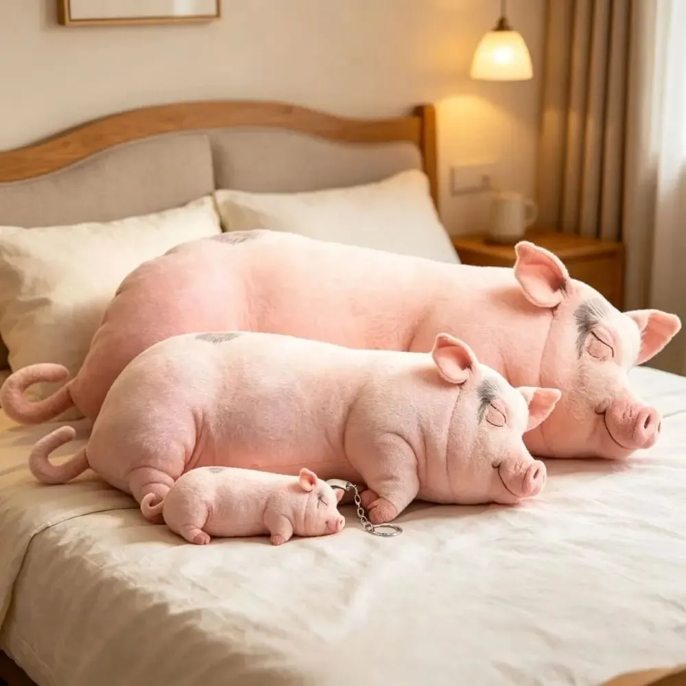Plush Material Animal Body Pillow 40cm Size Soft Texture Animal Cushion Doll Toys PP Cotton Filled Cute Design