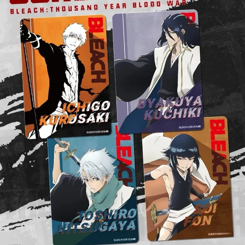 Official Genuine Thousand-Year Blood War Arc BLEACH Guardian Collection Cards Poem of Destiny Anime Collection Card Gifts