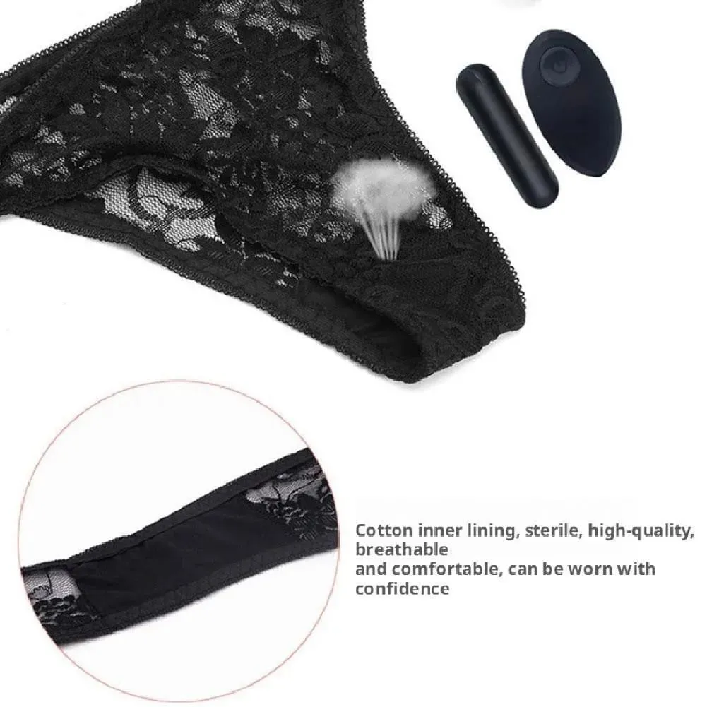 Vibrating Panties Wearable Vibrator Bullet Remote Control Underwear Massager for Pleasure- G Spot Vibrating Panties Sex Toys