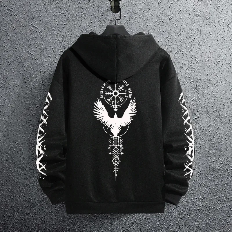 2025 Brand New Black Sweatshirts Autumn Winter Male Daily Casual Sporty Jogging Hoodie Men's Outwear Fashion Pullover