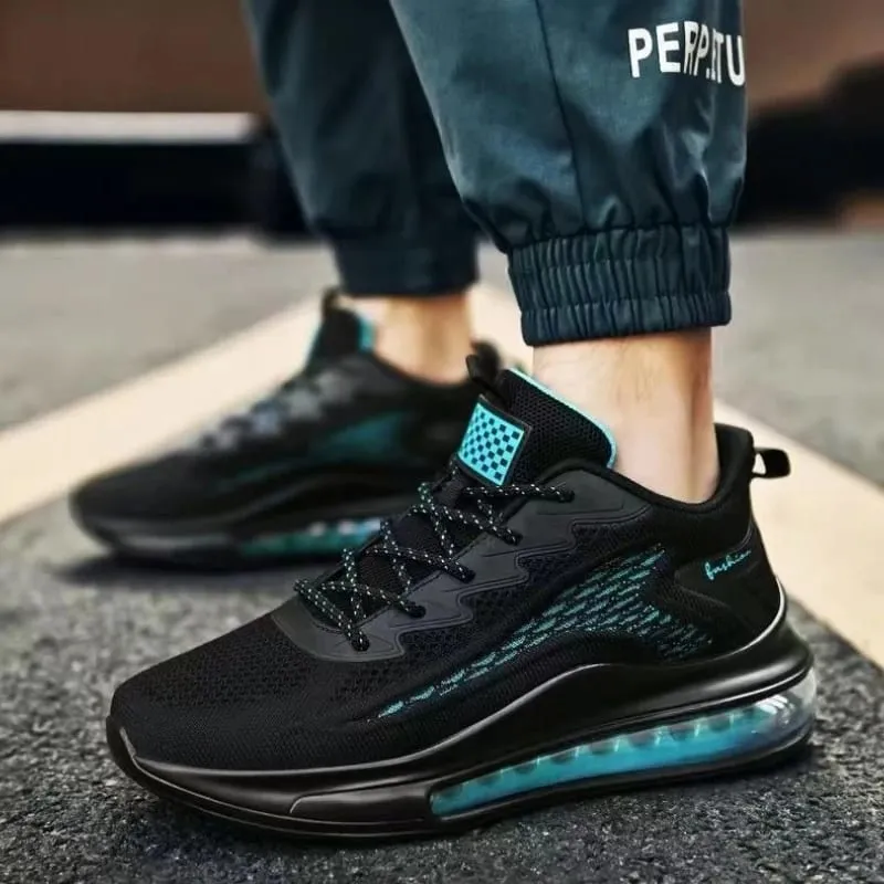 2026 New Men's Sneakers Lightweight Breathable Running Shoes Non-slip Shock-absorbing Athletic Sports Shoes Comfortable Casual T