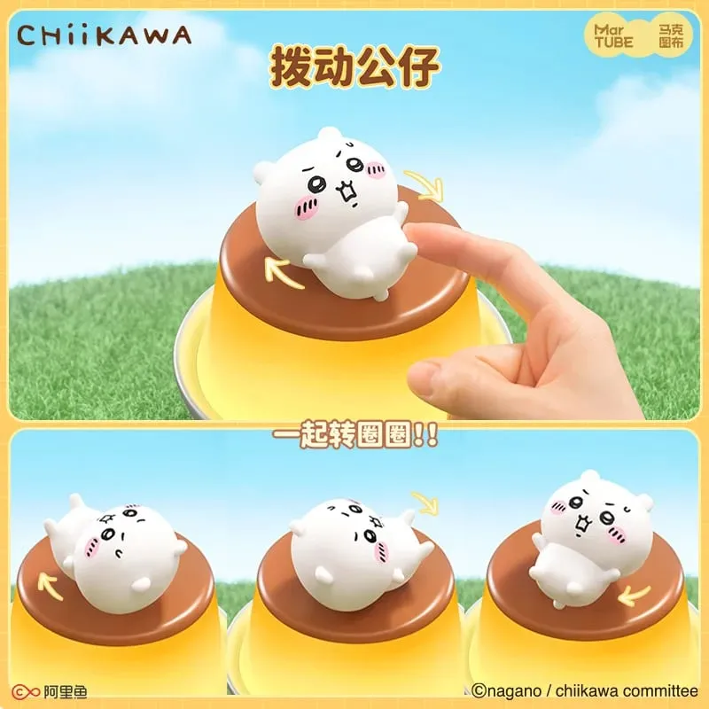 Chiikawa Pudding Lamp Kawaii Hachiware Usagi Desktop Ornament Toy Birthday Gift Anime Fans Bedroom Bedhead Atmosphere Lighting