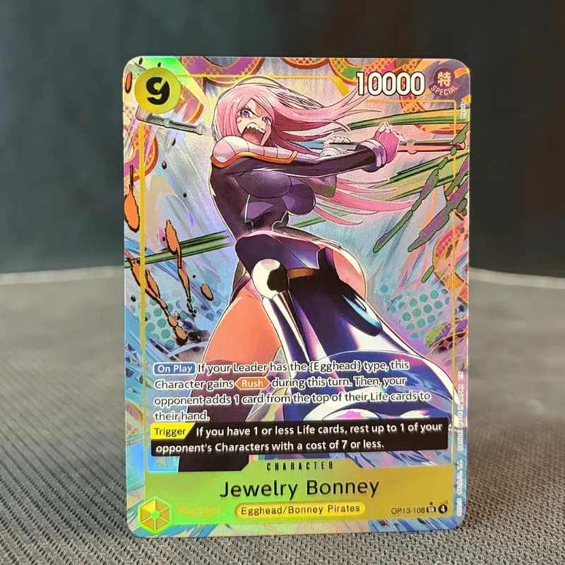 SP Stampaggio oro Buggy Perona Mihawk Sabo Ace Rufy Zoro-juurou Sanji Newgate Nami Hancock Hiyori ONE PIECE Carte proxy — image 33