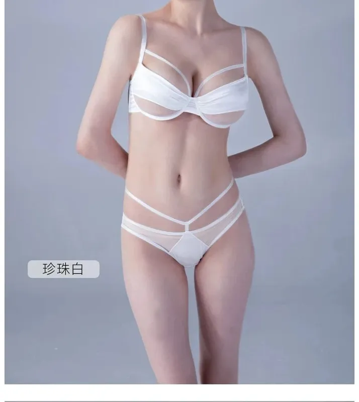숙녀 새로운 얇은 컵 슬리밍 란제리 세트 소프트 언더 와이어 푸시 업 브래지어 최소화 효과 수집 사이드 벌지 안티 처짐 소프트 — image 13