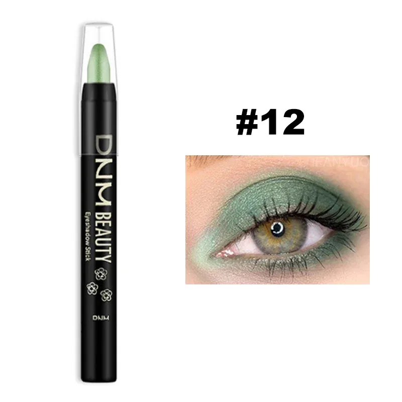 16 Colors Pearlescent Eyeliner Eyeshadow Pencil Color Glitter Waterproof Long-Lasting Shimmer Eye Makeup Non-smudge Eyeliner