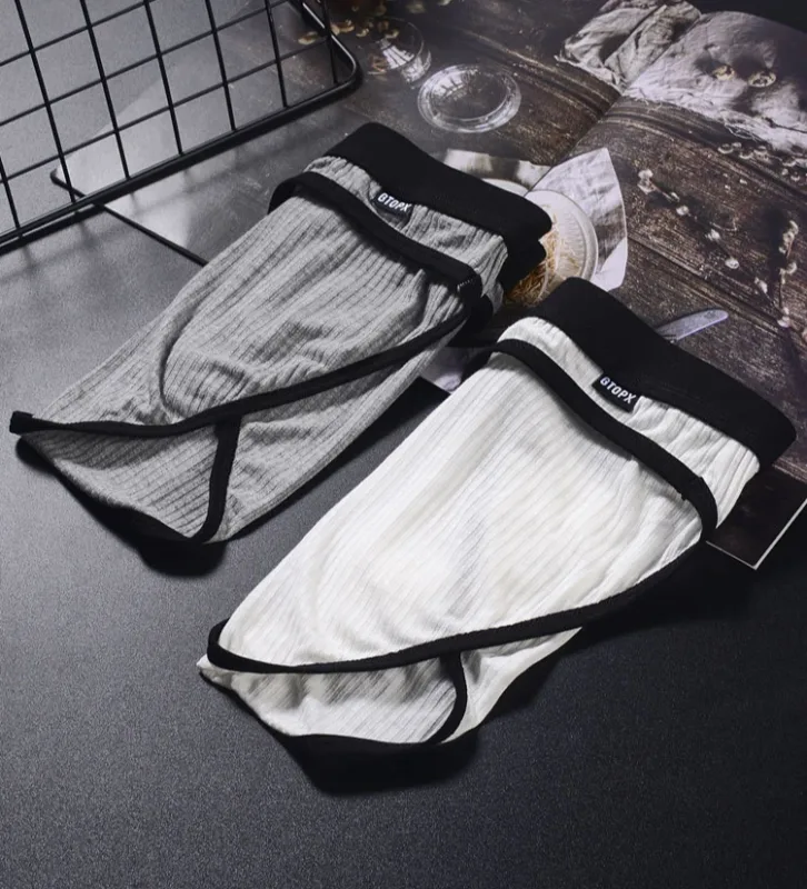 Men's Underwear U-Convex Pouch Briefs Breathable Soft Elastic Low Rise Panties For Men Daily Lingerie 2-Pack — image 10
