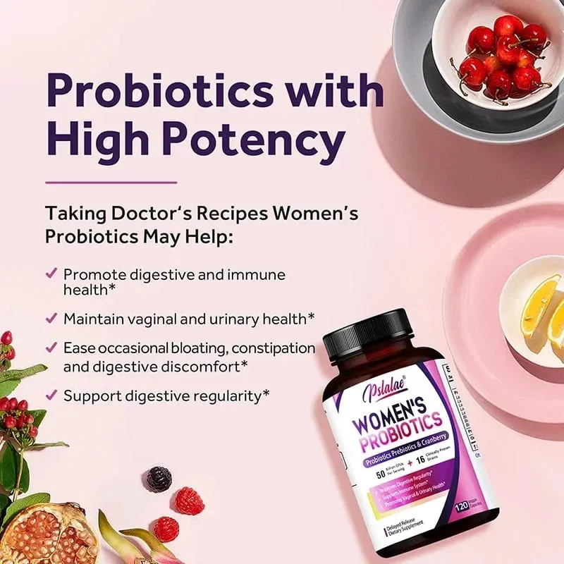 Women’s Probiotic - Improves Intestinal Health Improves Digestion and Relieves Bloating and Gas
