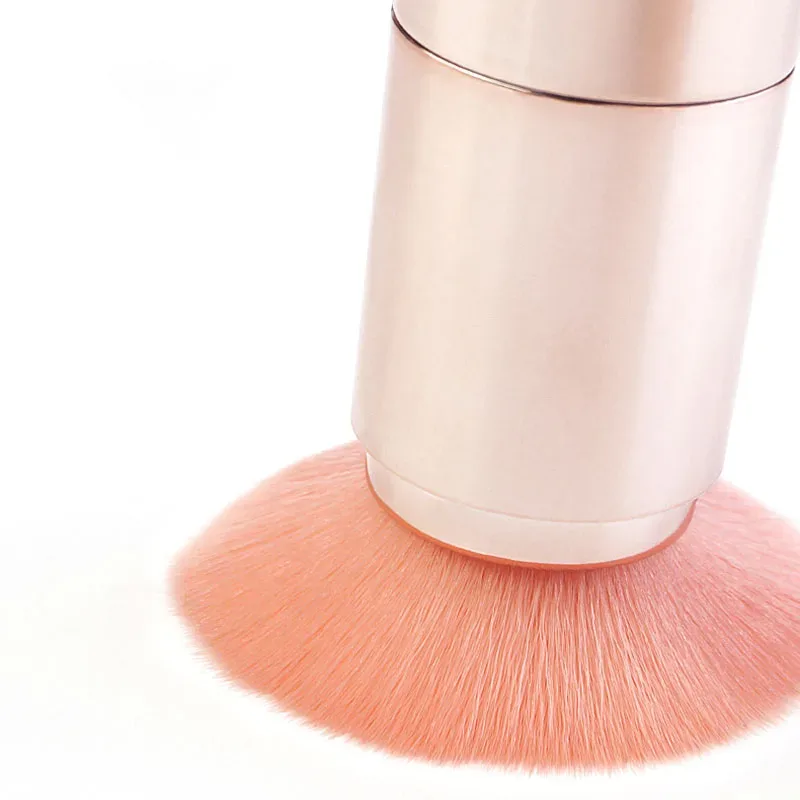 Přenosné vysouvací štětce na make-up 5 v 1 pro make-up štětce na make-up na rty na rty s sypkým pudrovým práškem — image 5