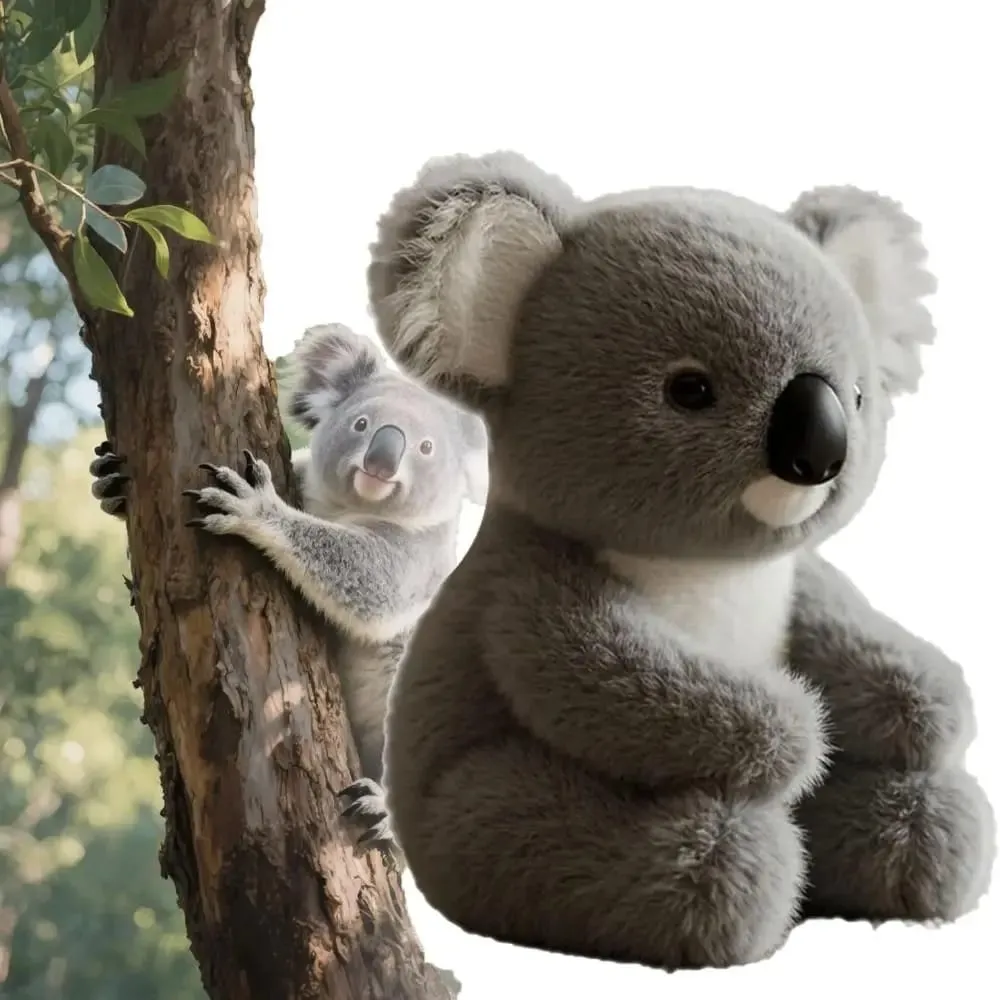 Cute Koaly Plush Toy New Design Soft Stuffed Animals Plush Stuffed Toys Emotional Support Mimics Natural Movement Plush Pillow