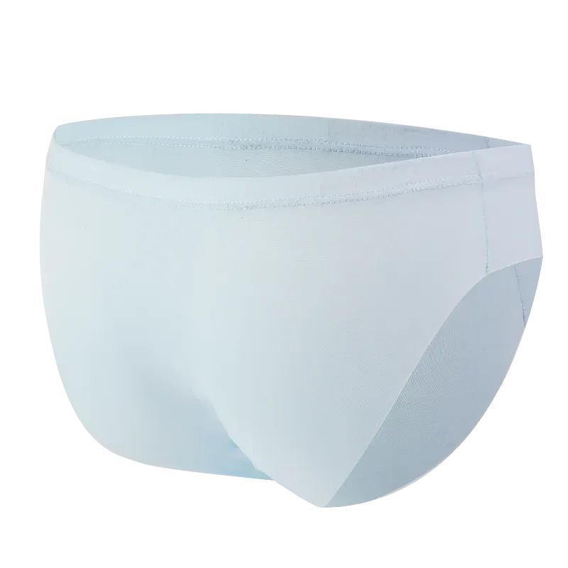4 pçs cuecas de seda gelo masculina verão transparente sem costura sexy de secagem rápida na moda respirável calcinha ultra-fina — image 13