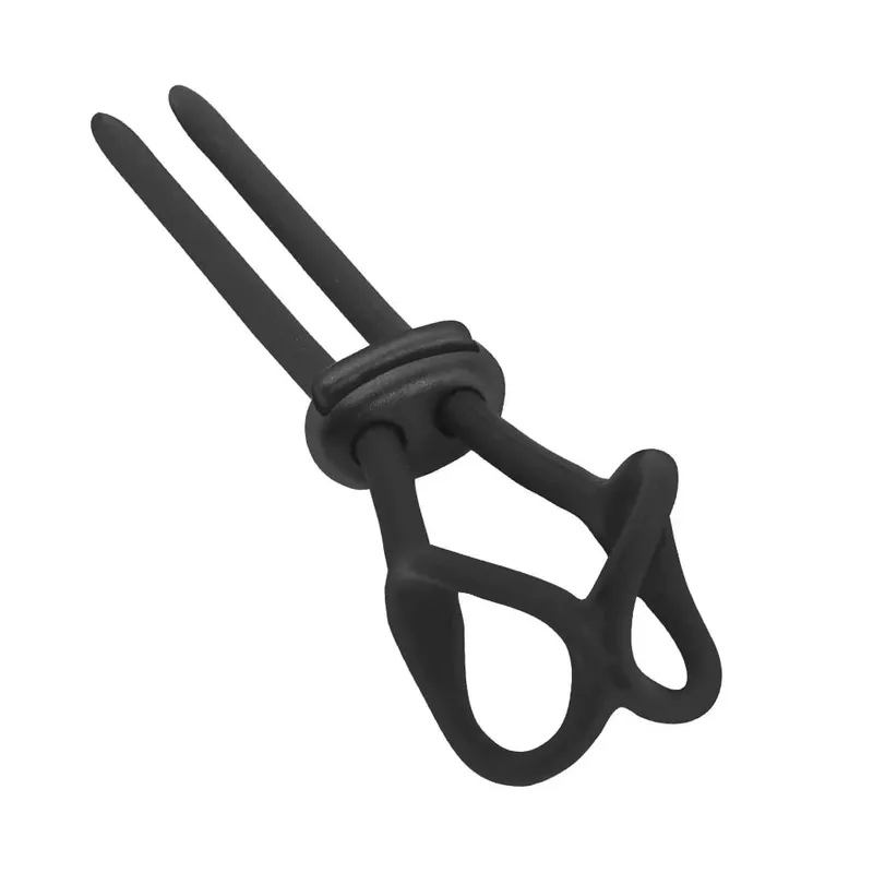 Silicone Semen Lock Ring Male Penis Ring Adjustable Delay Ejaculation Lasting Scrotum Lock Ring Sex Toys for Men Adult Products