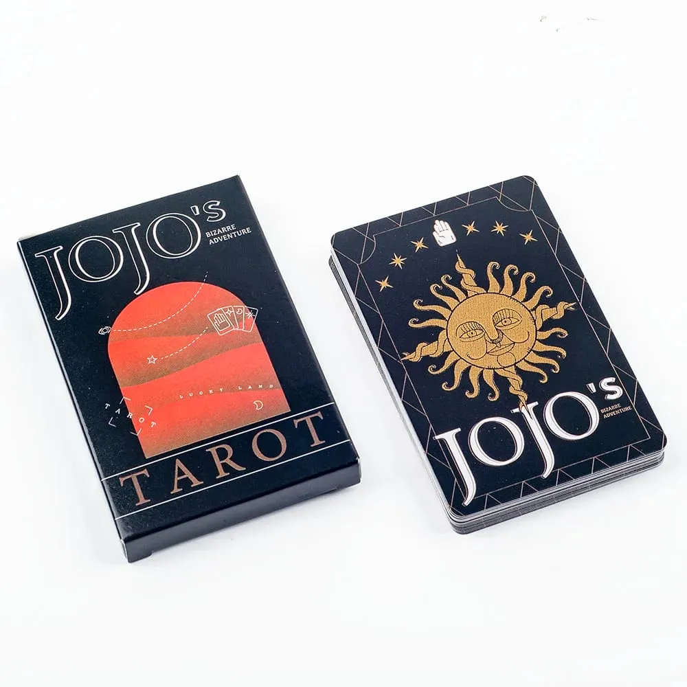 22 Major Arcana JoJo Tarot Cards - Stardust Crusaders Anime Collectible Tarot Deck 9*6cm