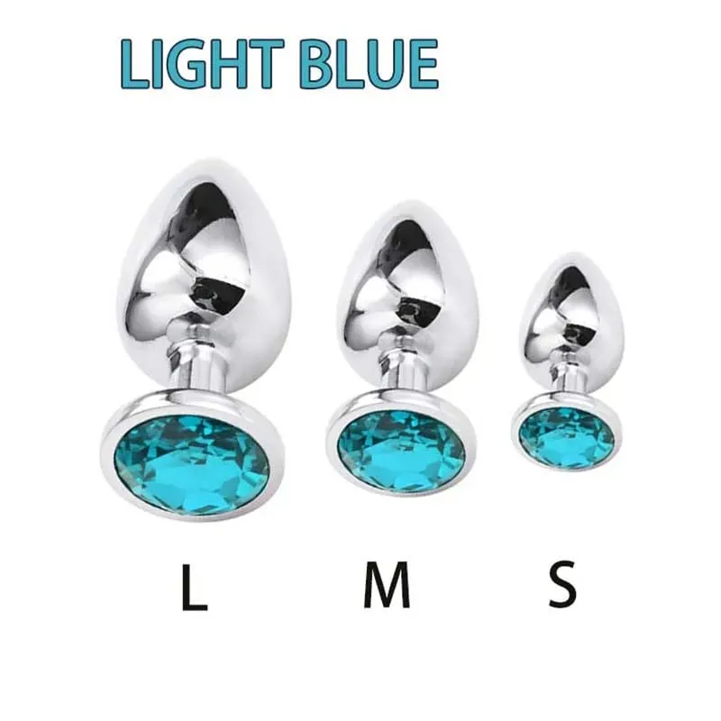 Stainless Steel round Butt Plug Anal Jewelry Stimulator Dildo for Couples Gay Sex Toys Adult Plug — image 6