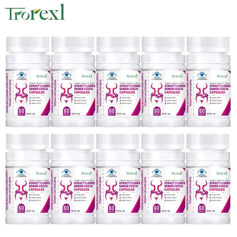 Trorexl Herbal Cassia Seeds & Coix Seeds Capsules for Women- Appetite Regulator Cellulite ​Caffeine-Free
