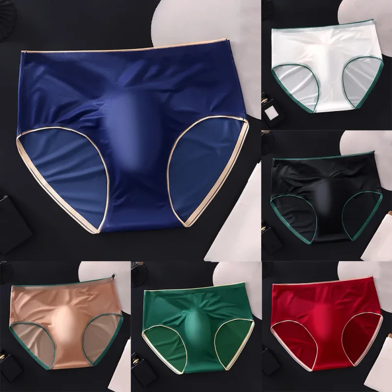 White Men Briefs Stylish Low Waist Panties Briefs 50 Polyamide 50 Spandex Solid Pattern Design Breathable Fabric — image 8