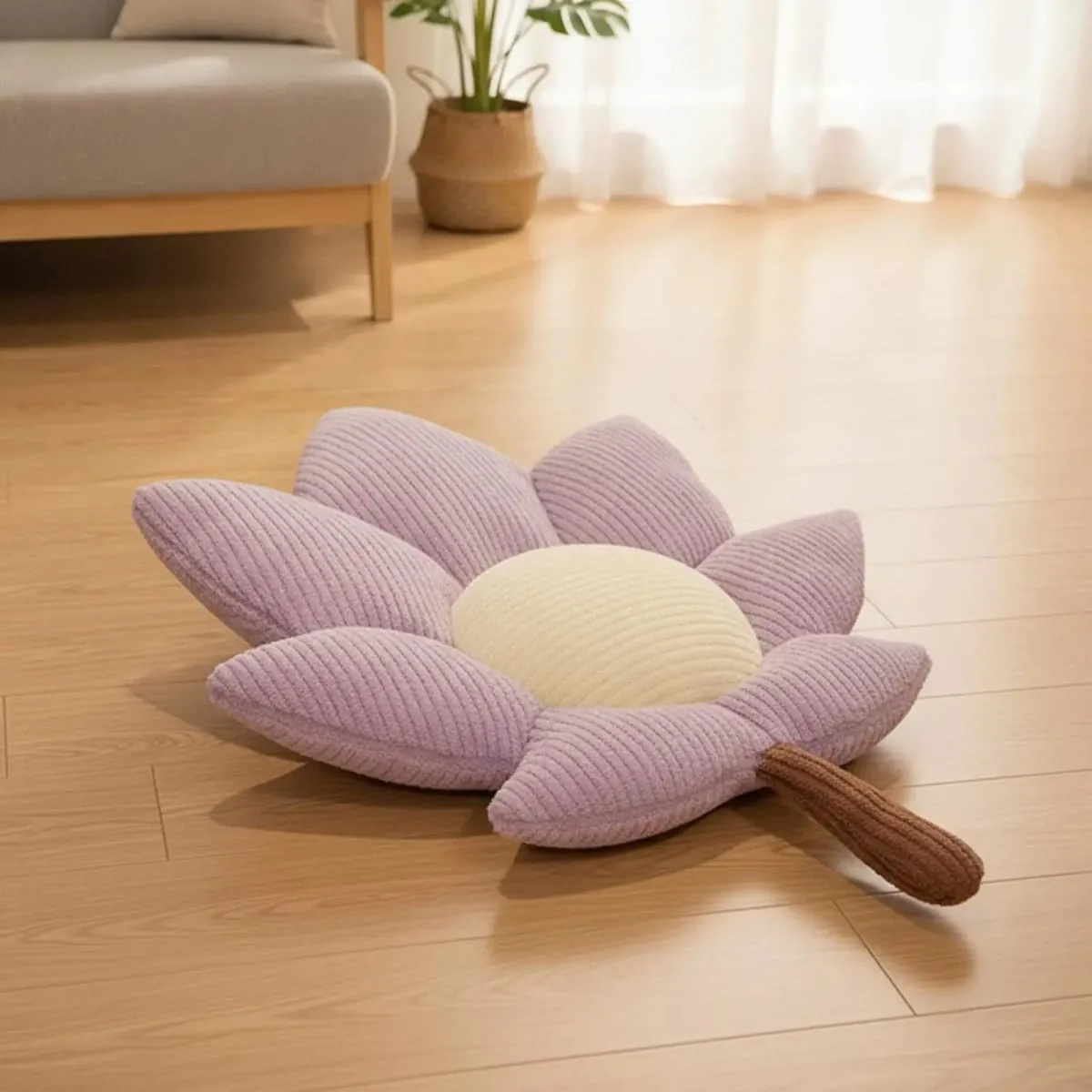 Maple Leaf Cushion Plush Stuffed Seat Cushion Decorative Pillow for Chair Sofa Floor Cushion Cozy Home Autumn Accent