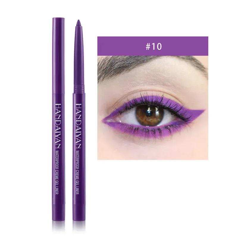 20 Colors Matte Eyeliner Waterproof Long Lasting Gel Liner Easy To Use Rotatable Eyeliner Colorful Eye Liner Eyes Makeup Tools — image 12