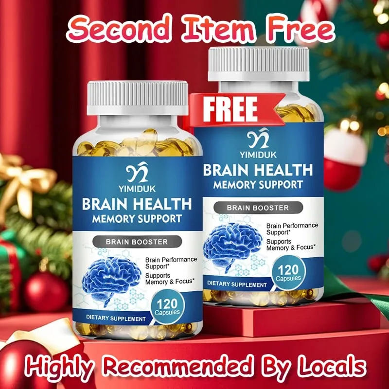 Pure Brain Health Supplement with Phosphatidylserine for Concentration Memory Clarity & Focus Boosts Learning & Sharp Mind