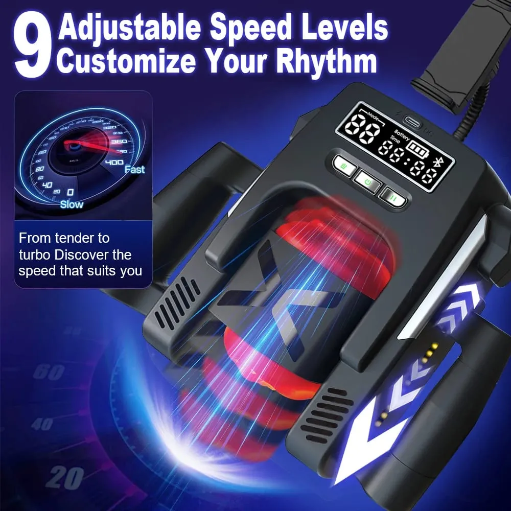 Electric Retractable Vibration Airplane Cup With Mobile Phone Holder Male Masturbation Penis Delay Exercise Device Sex Toys