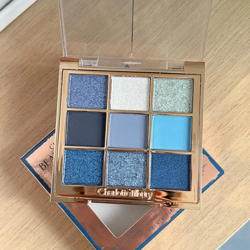 Značka Charlotte Nejnovější styl 9 barev Paleta očních stínů a Highgloss Repair Gemstone Disc Nature Easy to Color Kosmetika Tilbury — image 8