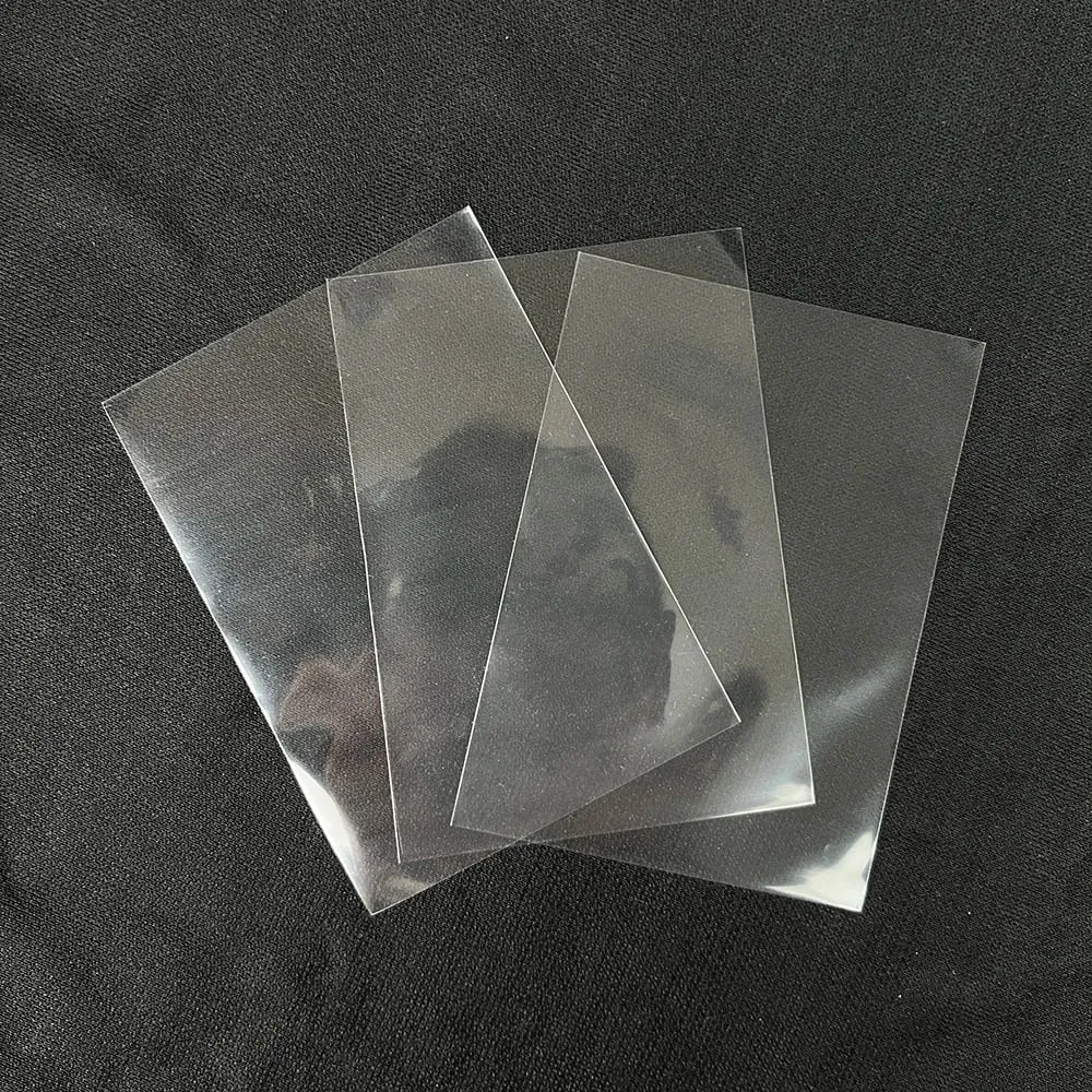 64x89mm 100PCS Transparent KMC Card Sleeves Trading Card Sleeve Barrier Board Game Cards Outer Protector for MTG/YGO
