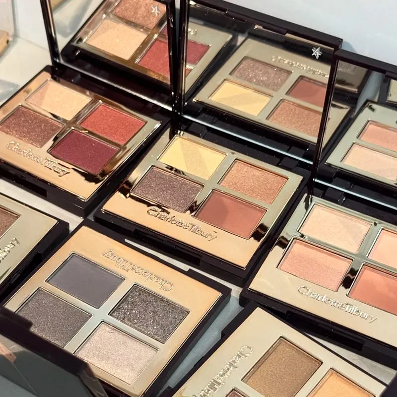 Charlotte Tilbury PILLOW TALK Série Coração Macio Cor Dupla Pó Blush Placa de Cores Código de Cores Quentes Primeiro Amor Sexo em Fogo