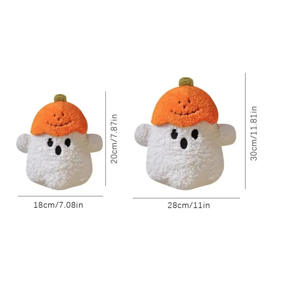 Cozy Ghost Decorative Cushion Hug Pillow Fabric PP Cotton Filling Pumpkin Pillow Ghost Halloween Theme — image 7
