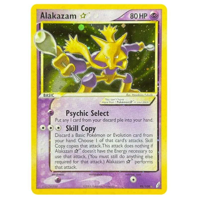 Proxy Cards Holographic Emerald Cacturne Rayquaza Hidden Legends Kyogre Crystal Guardians Alakazam Star Flareon Metagross — image 11