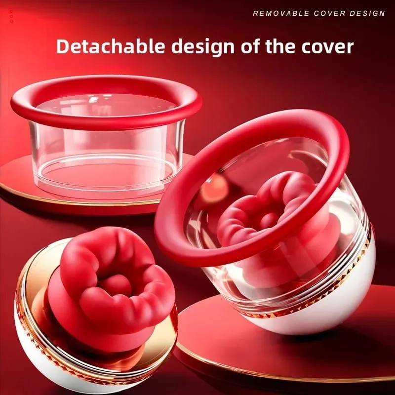 Electric Breast Pump with Bite Function Home Use Chest Massager for Postpartum Sagging Breast Firming And Beautifying — image 3