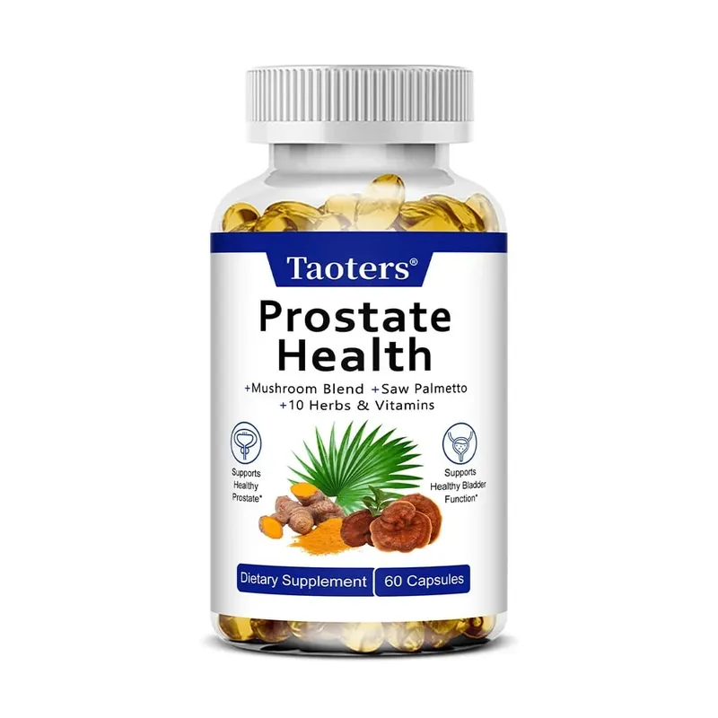 Saw Palmetto-kapsler med magnesiumcitrat og zink hjælper med at opretholde mandlige urinvejssundhed og prostatasundhed
