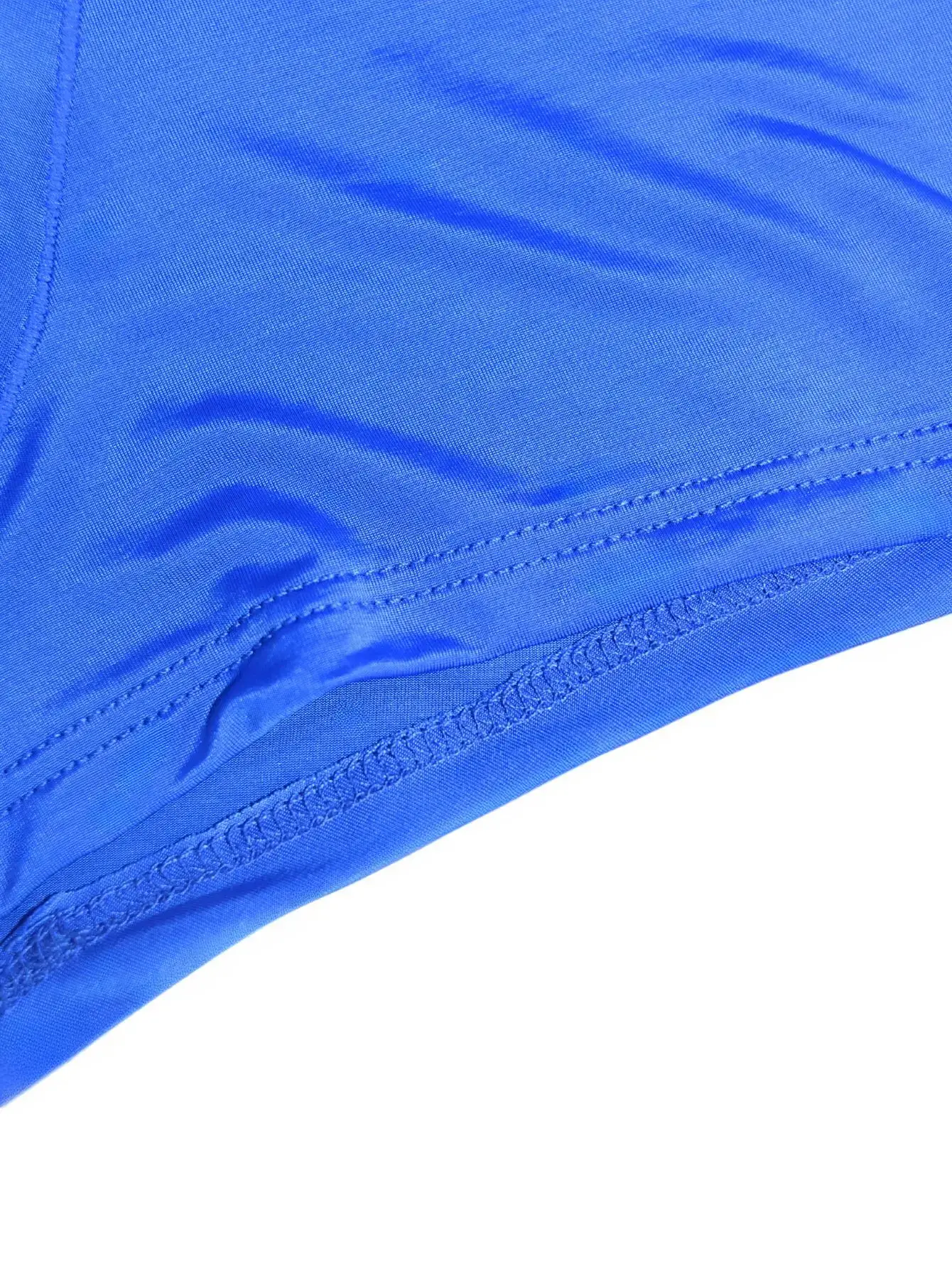 Men's Ice Silk Boxer Briefs Stretch Trunks Breathable Moisture Wicking Soft Underwear Random Color Sport Daily Home Casual Wear — image 3