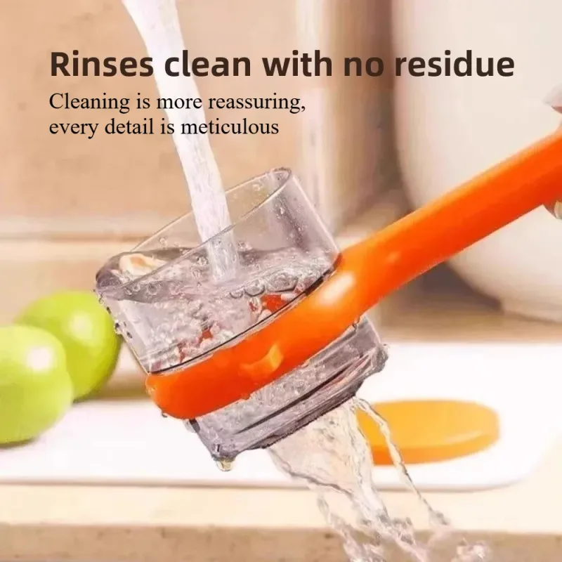 Multi-functional Fruit Vegetable Peeler with Peel Storage No Splashing Hanging Design Easy To Clean Potato Eye Remover Kitchen