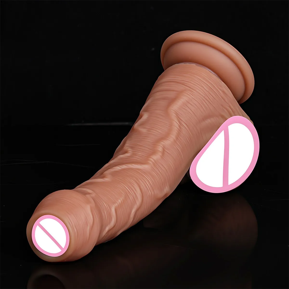 Pas cher doux bite réaliste Strapon gros gode peau sentir petit pénis Double Silicone ventouse bite Gay Anal jouets sexuels hommes femmes
