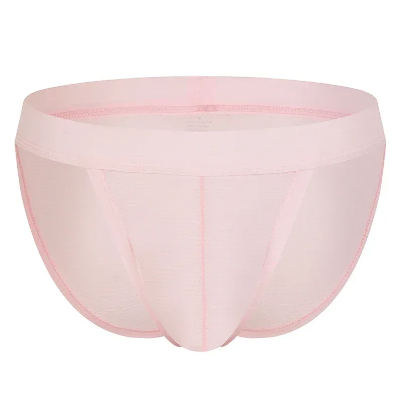 Men's Panties Underwear Low Rise Briefs U Convex Pouch Underpants Breathable Lingerie