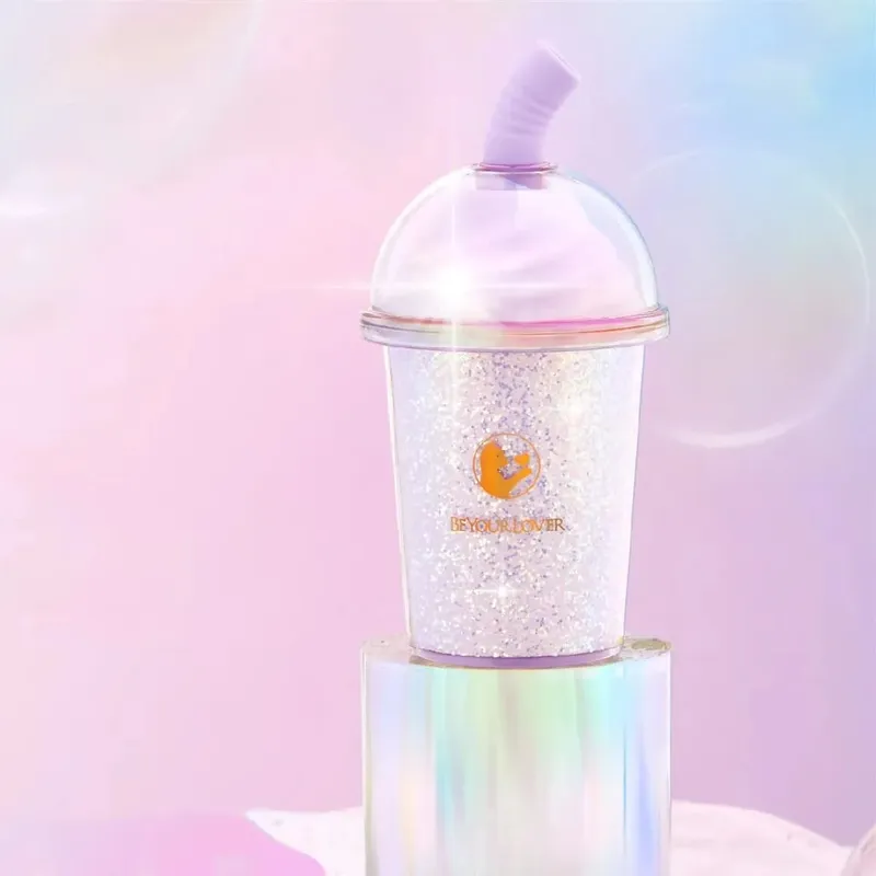 Alarm Clock Shape Creative Sucking Vibrator Clitoral Stimulator with Licking Tongue for Women Adult Sex Toy