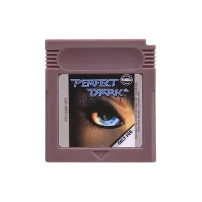 Rewritable USA Version GBC Game Cartridge Perfect Dark 9 Colors Shells with Battery Video Game Console Card