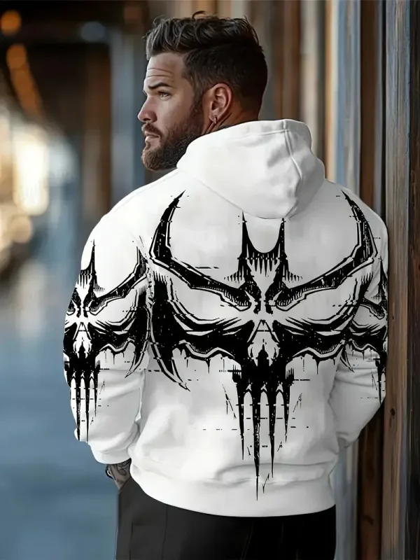 Männer Gothic Bat 3D Drucken Hoodies Für Männer Frauen Street Style Sweatshirts Pullover Herbst/Winter Lose Casual Halloween trainingsanzug