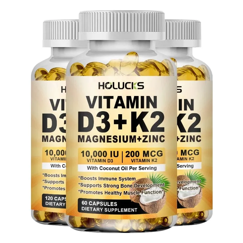 Bone & Joint Health Support Supplement with Zinc Magnesium for Muscle Growth Heart Wellness Immune Function Energy — image 10