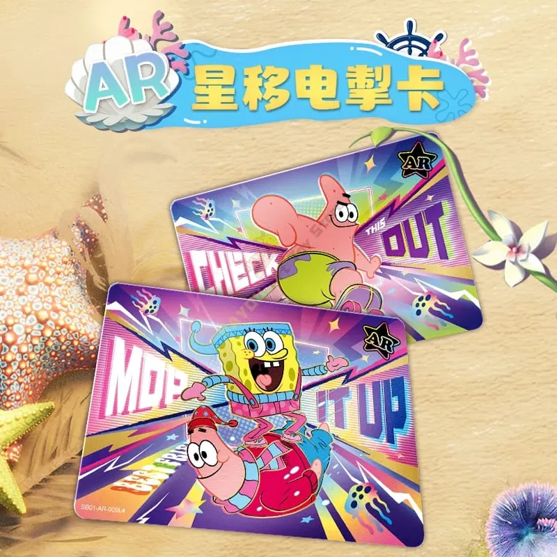 SpongeBob SquarePants Series Card Patrick Star Happy Hour Collection Card Animation Peripheral Holiday Gift
