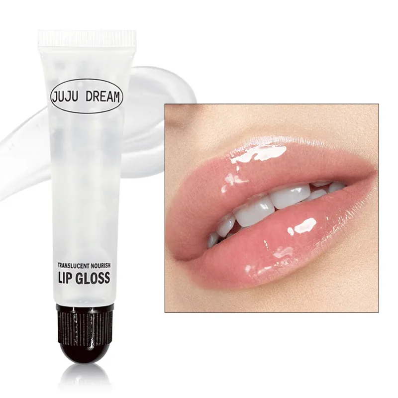 Čirý výživný lesk na rty Hydratační balzám na rty pro suché rty Dlouhotrvající lesklý lesk na rty Lesklý make-up rtů Nosit samostatně