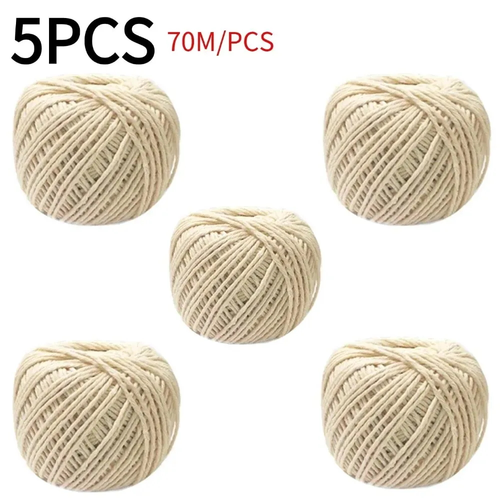 1/2/3/4/5/10/20PCS Cooking Tools Butcher's Cotton Twine Meat Prep Trussing Turkey Barbecue Strings Meat Sausage Tie Rope Cord — image 13
