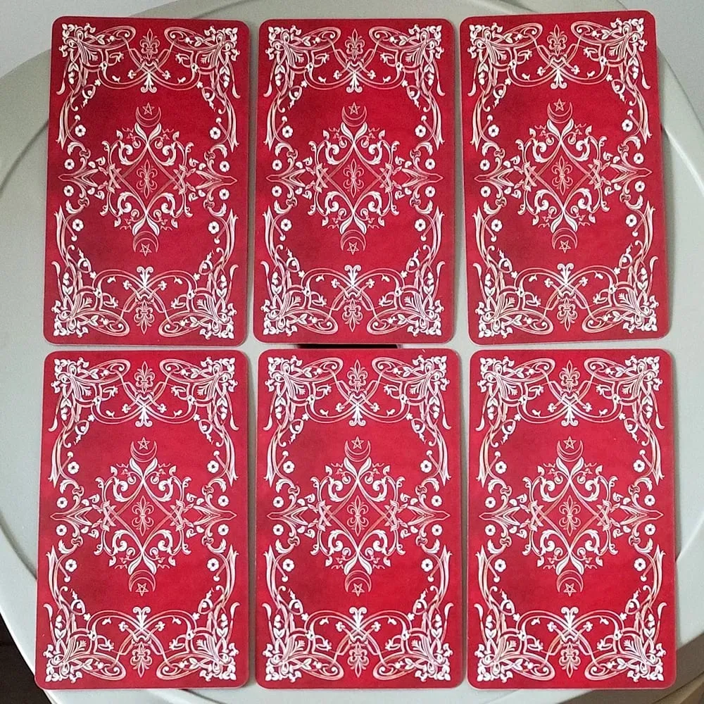 Beginners Tarot Deck in Tin Box with Guidebook 11*6.2cm 78 Tarot Cards with Astrology & Numerology Insights
