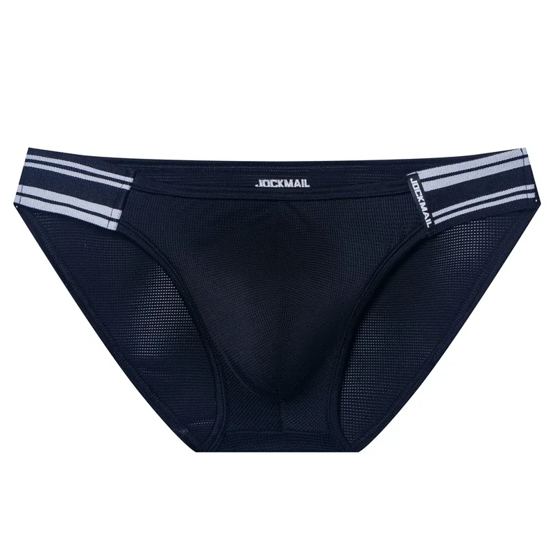 Herreundertøjstrusser Underbukser Nylon Mesh Quick Dry Herre Jockstrap Bikini Slip Herrebokserbukser eller som svømmebadebukser