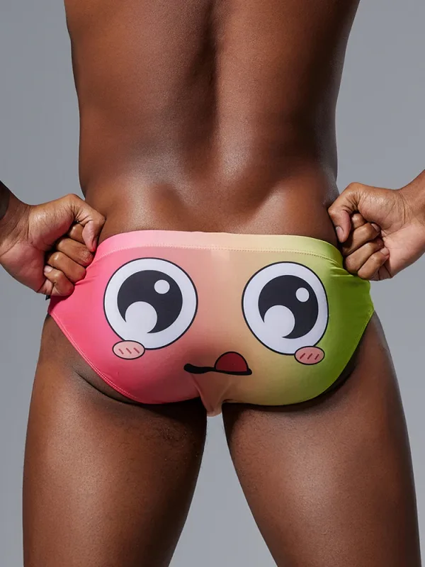 Men's triangular underwear with ice silk thin design, fast drying, high elasticity, low waist, sexy, slim fit, youth fashion