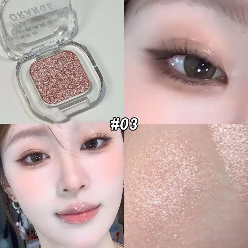 Red Brown Monochrome Eyeliner Eyeshadow Powder Palette Silky Matte Chocolate Lying Silkworm Eyeliner Waterproof Aegyo-sal Makeup — image 13